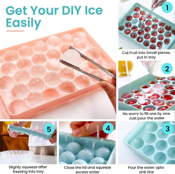 Ice Cube Tray Blue 2