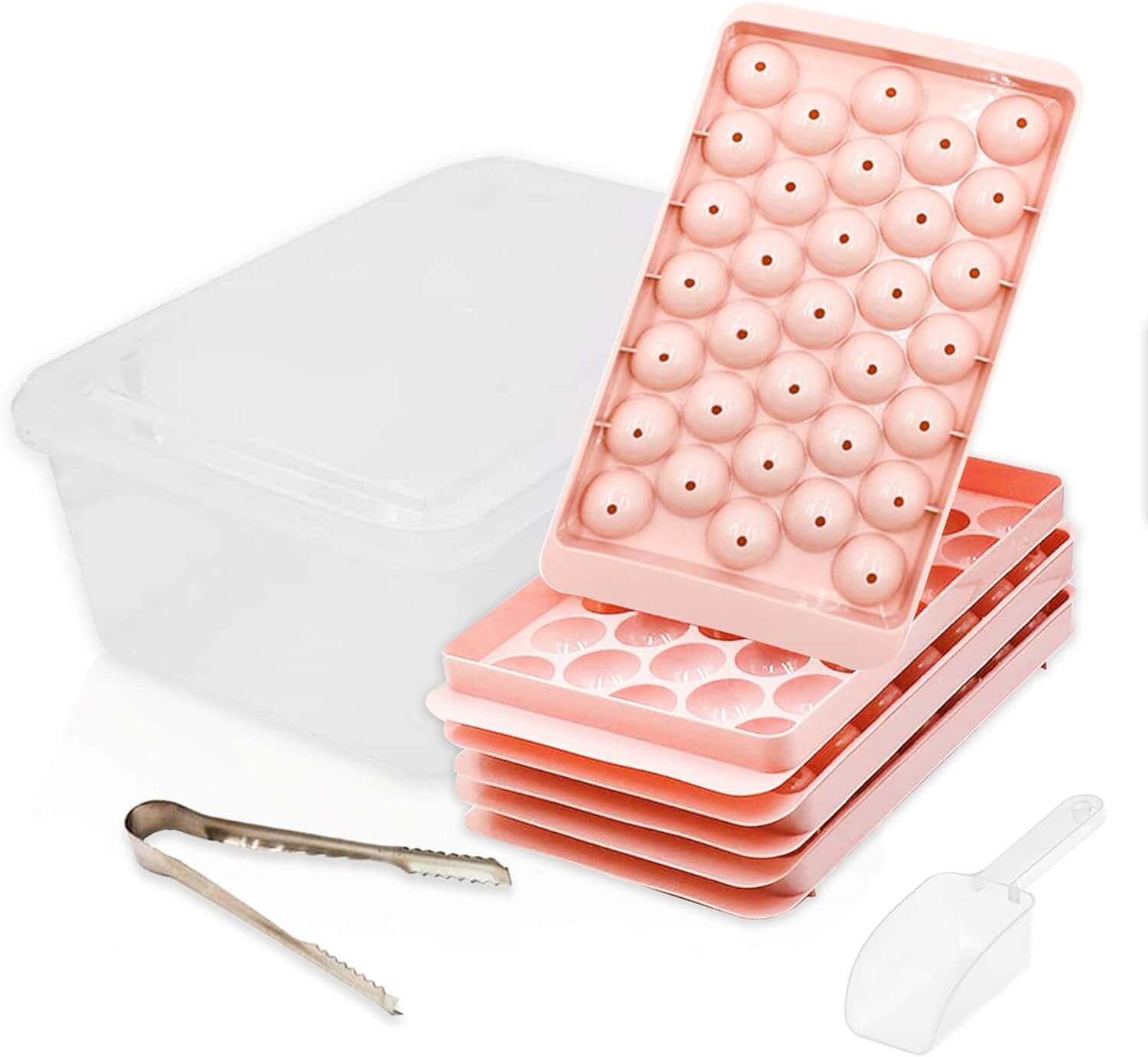 Ice Cube Tray Pink 1