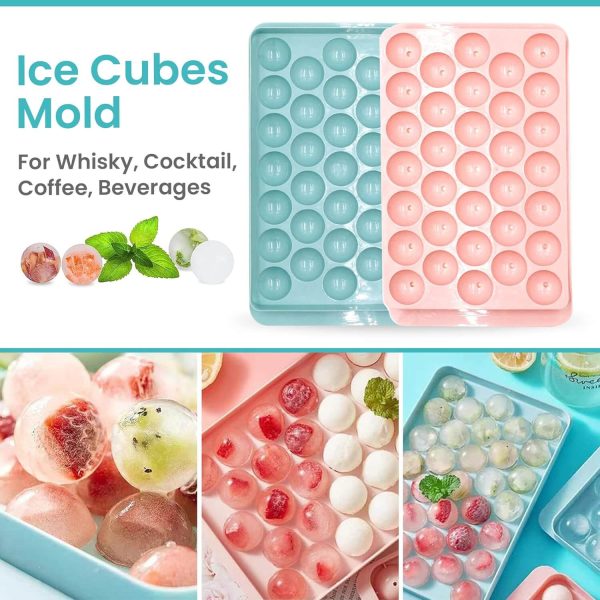 Ice Cube Tray Pink 3